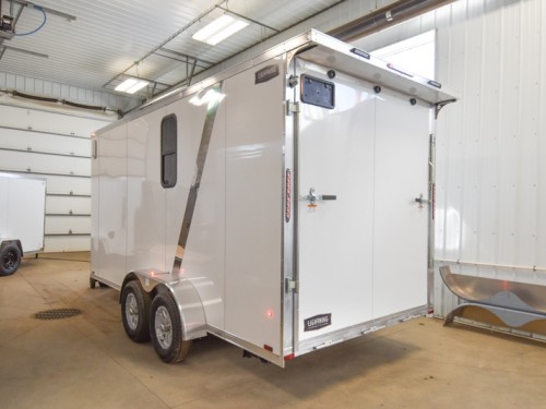 LTF 7'x16' w/Windows Enclosed Cargo Trailer Preview Photo 2