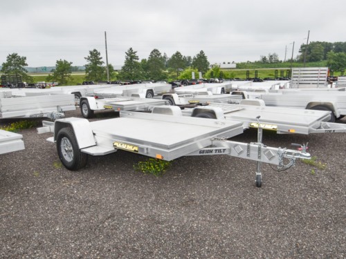 DEMO-6810H BT Aluminum Utility Trailer Photo