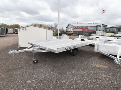 8612 Tilt w/13" Tires Snowmobile Trailer Photo