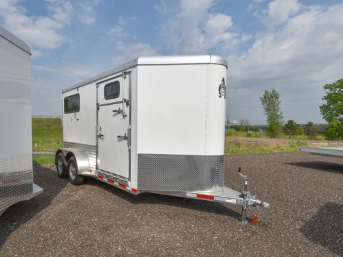 Julite 2 Horse Warmblood Straight Load Horse Trailer Photo