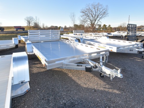 8014 BT 4K Aluminum Utility Trailer Photo