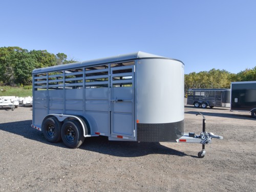 500 ES 6'8"X16' Livestock Trailer Preview Photo 1