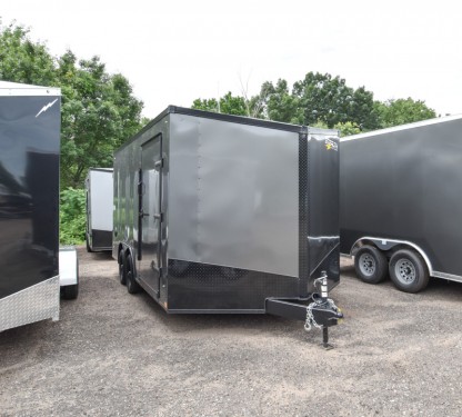 Mustang 8.5'x16' Enclosed Carhauler Trailer Photo