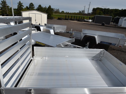 486  Aluminum Utility Trailer w/12" Solid Sides Preview Photo 3