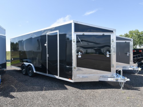 LTFCH 8.5'x26' 10K Drive In/Out Snowmobile/UTV Trailer Photo