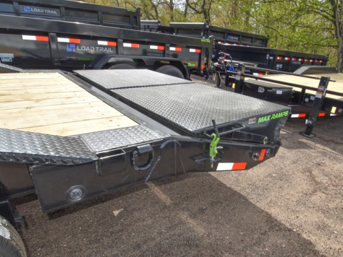 102"x23+3' Dove 21K w/Max Ramps Equipment Trailer Preview Photo 4