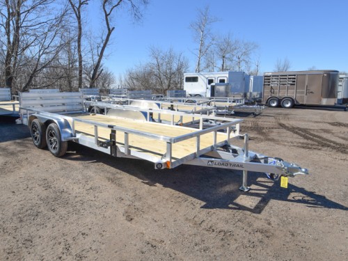 LTA 83"X18' Aluminum Utility Trailer Photo