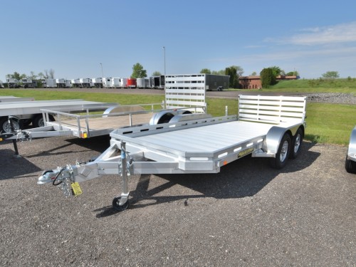 7814 TA BT Aluminum Utility Trailer Photo