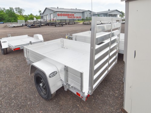 486 w/12" Solid Sides Aluminum Utility Trailer Preview Photo 2