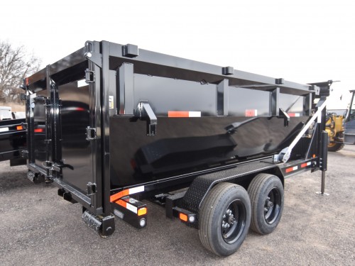 ROX 83"x14' w/4' Bin Gooseneck Roll-Off Trailer Preview Photo 2
