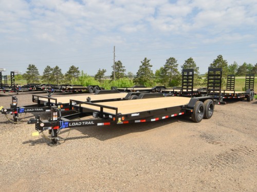 102"x18'+2' Dove Equipment Trailer Photo