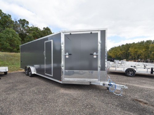 LTFES 7.5'x29' Drive In/Out Snowmobile/UTV Trailer Photo