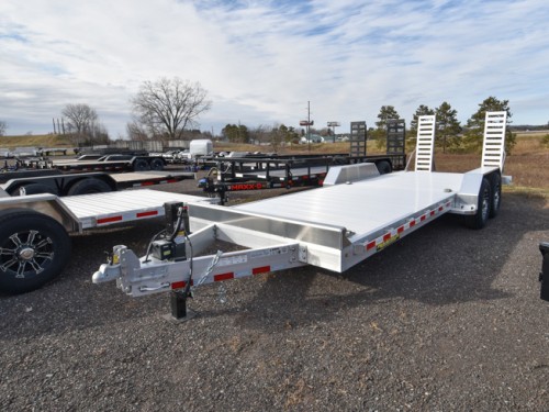 8222 14K Super Heavy Aluminum Equipment Trailer Photo