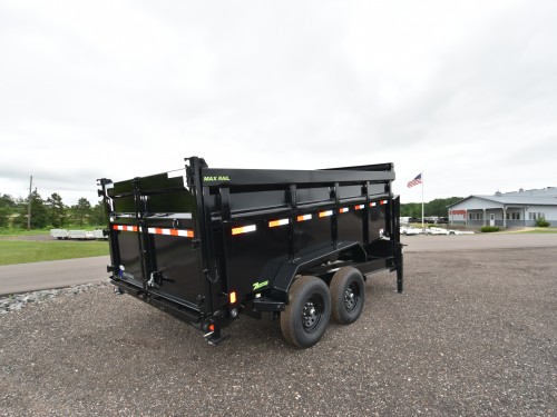 DG 83"x14' 14K Low-Pro w/48" Sides Gooseneck Dump Trailer Preview Photo 4