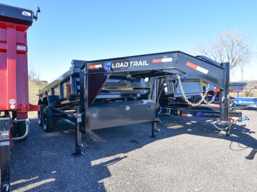 83"x14 w/24" Sides Gooseneck Dump Trailer Preview Photo 2