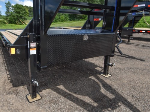 GP 102"x23+5' Dove 16K Low-Pro Gooseneck w/MAX Ramps Equipment Trailer Preview Photo 5