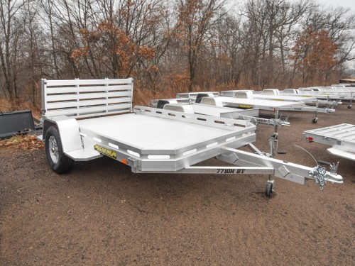 7710 H BT Aluminum Utility Trailer Photo