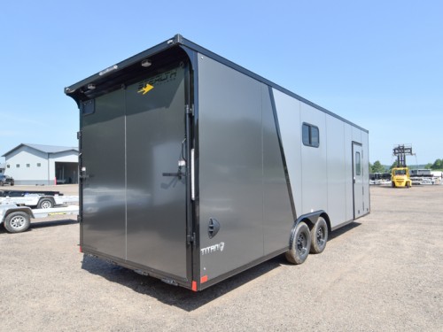 Titan 8.5'x24' 10K Enclosed Cargo/Carhauler Trailer w/Windows Preview Photo 2