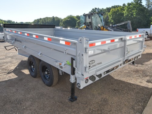 DZ 96X16 14K w/Fold Down Sides Deckover Dump Trailer Preview Photo 4