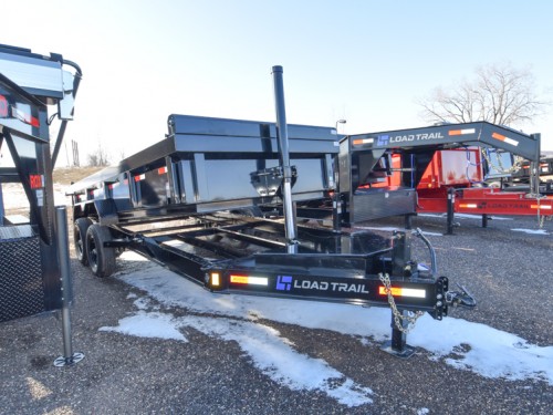 83"x16' w/24" Sides & Telescopic Lift Dump Trailer Preview Photo 1