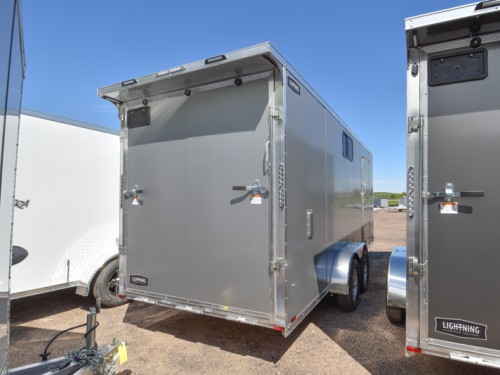 LTF 7'x18' w/Windows Aluminum Enclosed Cargo Trailer Preview Photo 2