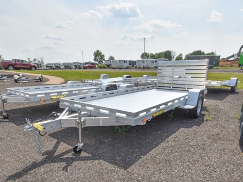 7815 4K Aluminum Utility Trailer***DISCOUNTED FOR STAINED DECK Preview Photo 2