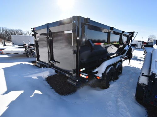 ROX 83"x14' w/4' Bin Gooseneck Roll-Off Trailer Preview Photo 3