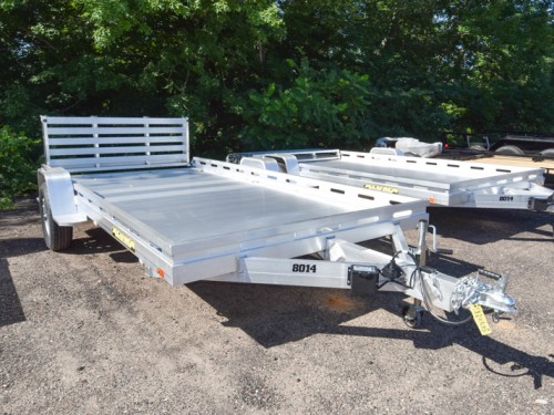 8014 BT 4K Aluminum Utility Trailer Preview Photo 1
