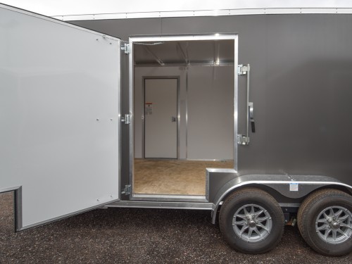 LTF 7'x18' Aluminum Enclosed Cargo Trailer w/Escape Door Preview Photo 2