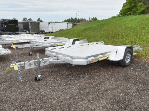 7712 H Tilt Aluminum Utility Trailer Photo