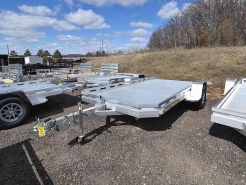 7814 Tilt Aluminum Utility Trailer Photo