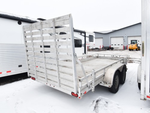 2020 Aluma 7816 ESA Aluminum Tandem Axle Utility Trailer Preview Photo 3