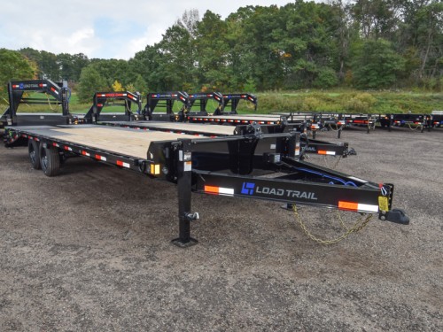 PS 102"x20+5' Dove 16K Deckover Equipment Trailer Preview Photo 1