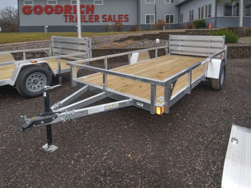 6.5'x14' SA w/HD Package & Bi-Fold Ramp Utility Trailer Preview Photo 1