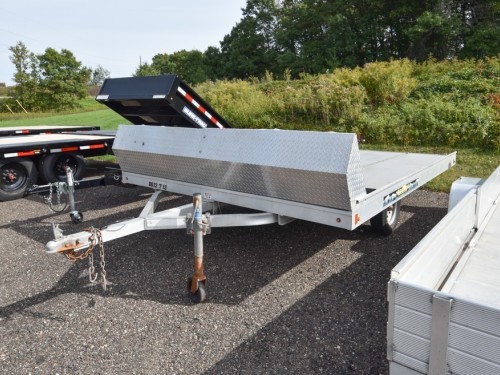Aluma 8612 Tilt Snowmobile Trailer w/Salt Shield Photo