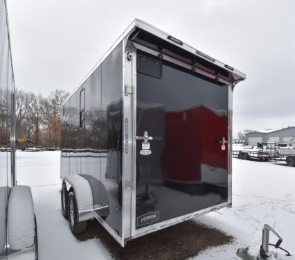 LTF 7'x16' Enclosed Cargo Trailer w/Windows Preview Photo 3