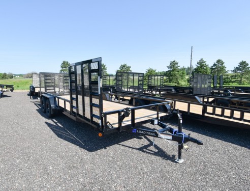 83"x20' ATV/Utility Trailer w/Side Ramp & HD Rear Ramp Photo
