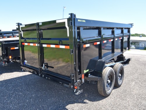 DL 83"x14' 14K w/48" Side Dump Trailer Preview Photo 2