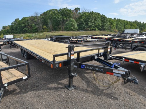 102"x24' Deckover Equipment Trailer Photo