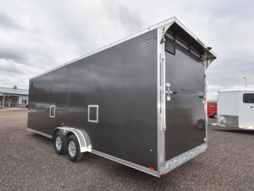 7.5'x29' (24'+5' V) Snowmobile/UTV Enclosed Trailer Preview Photo 4