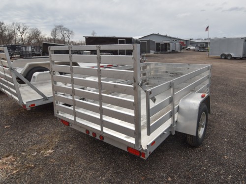 2012 Aluma 638 w/24" Open Sides Aluminum Utility Trailer Preview Photo 3