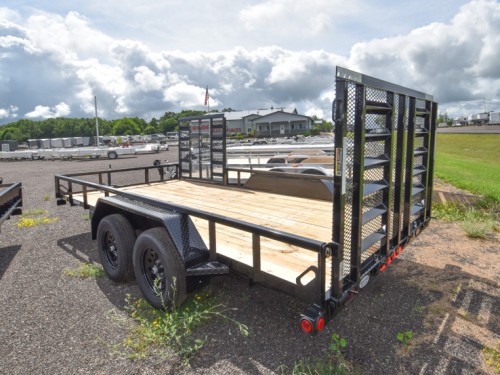 83"x16' ATV/Utility Trailer w/Side Gate Preview Photo 3