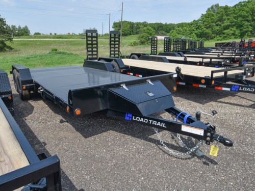 83"x16+2' Dove Carhauler Trailer w/Steel Deck Photo