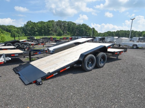 83"x16+6' Stationary Gravity Tilt Equipment Trailer Preview Photo 2