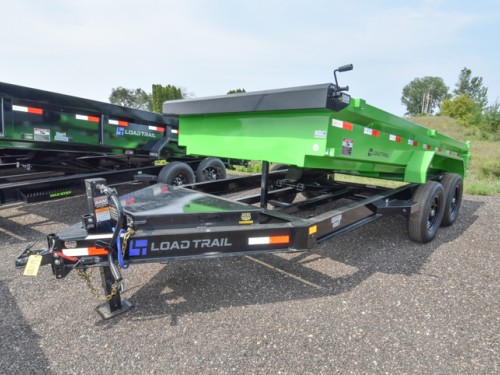 DE 83"x14' 14K w/18" Sides Dump Trailer Photo