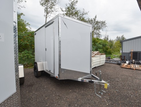 ECO 6'x10' Aluminum Enclosed Cargo Trailer Photo