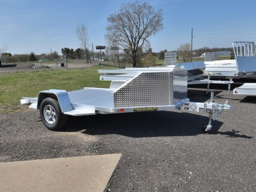 MC 210 Aluminum Motorcycle Trailer Photo