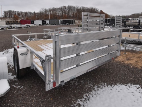 6.5'x12' SA w/HD Package & Bi-Fold Utility Trailer Preview Photo 2
