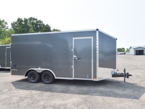 Titan 8.5'x16 Enclosed Cargo/Carhauler Trailer Photo
