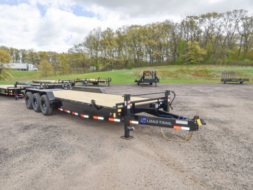 83"x21+3' Dove 21K w/MAX Ramps Equipment Trailer Preview Photo 1